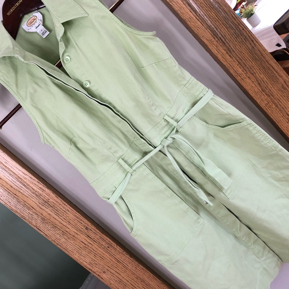 Talbots Button-Up Spring Dress